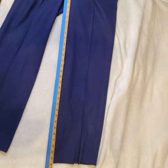 NWT Tahari Arthur S. Levine Womens Navy Pants Size 2 - Picture 12 of 16